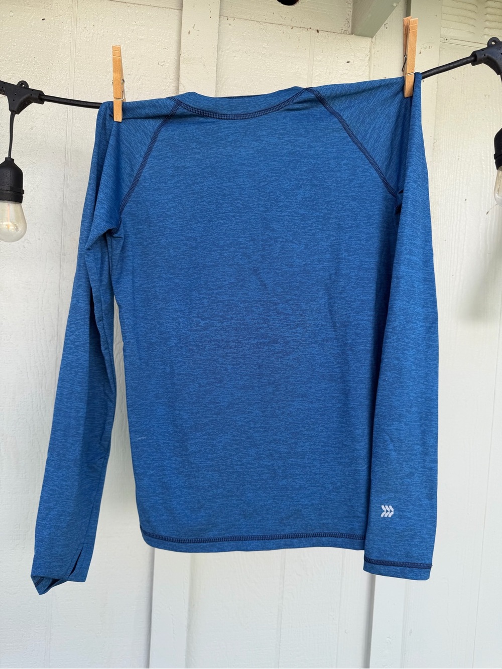 Kid’s Long-Sleeve Performance Sweater - Blue
